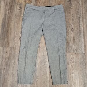 Talbots Women’s Size 16W Tapered Leg Dress pants Hampshire Ankle black and white